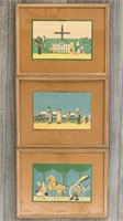 Early Hazel Roswell Framed Quebec Prints
