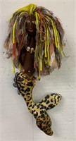 Hand Sewn Mermaid Doll Figure 22"