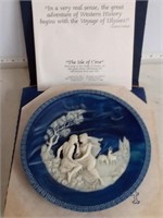 "The Voyage of Ulysses" Plate