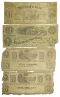 Quartet of Massachusetts and Pennsylvania Notes