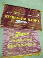 2 Zenith Advertising Banners