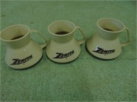 3 Zenith Beverage Mugs