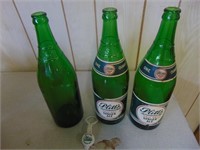3 Plitt's Gingerale Bottle