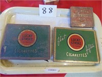 3 Tobacco Tins