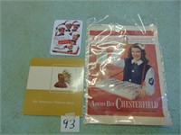 2 Chesterfield Advertisements and Book