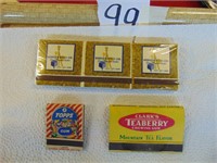 3 Sets of Matches - Unused