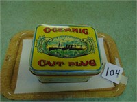 Oceanic Cut Plug Tobacco Tin