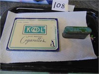 Kool Cigarette Box and Small Half and Half Box