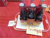 R.C. Cola 6 Pack Glass Unopened Bottles