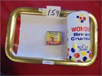 Wonder Bread Crumb Container and Bread Bank