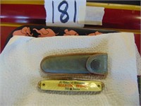 Holsum Bread Pocket Knife with Case