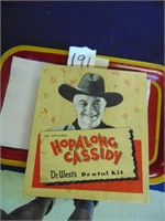 Hopalong Cassidy Dr West's Dental Kit