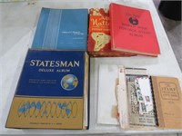 NICE LOT OF STAMP BOOKS AND STAMPS