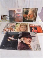 7 VINTAGE COUNTRY ALBUMS KENNY ROGERS, C RICH ETC