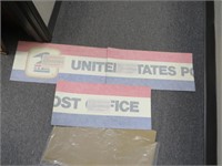 UNITED STATES POST OFFICE OFFICIAL UNUSED DECAL