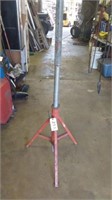 METAL HANDLING STAND -5 FOOT TALL APPROXIMATELY-