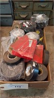 ELECTRICAL TAPE BOX LOT