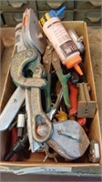 TOOL LOT- HOLE PUNCH-  SIDE CUTTERS -