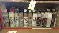 RATTLE SPRAY CAN - LOT - AND CABINET