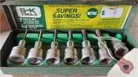 SK TOOLS-  7 PIECE 3/8 INCH DRIVE -