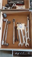 SNAP ON - LOT --- RACHET- STRAIGHT WRENCHES