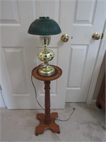 plant stand & lamp