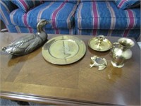 brass duck & items
