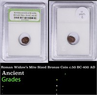 Roman Widow's Mite Sized Bronze Coin c.50 BC-400 A