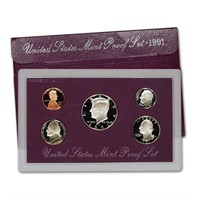 1991 United States Proof Set, 5 Coins Inside
