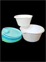 Snack Plates and Mixing Bowls