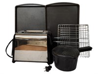 Cooking Pans and Toaster