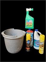 Bucket and Cleaning Supplies