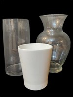Glass and Ceramic Vases