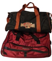 Astros Duffle and Red Bag