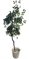 Artificial Ficus Tree and Planter