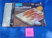 microwave bacon plate