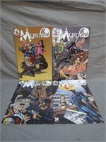 4 Assorted "Myriad" Comics