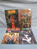 4 Assorted "Mora" Comics
