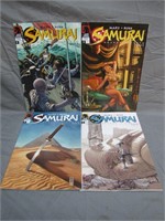 4 Assorted "Samurai, Heaven and Earth" Comics