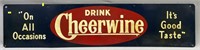 Cheerwine Soda Advertising Sign Soda Fountain