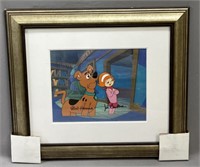 Scooby Doo Animated Cel Hanna Barbara Signed