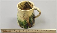 Country Redware Pottery Mug