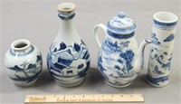 Blue & White Chinese Export Porcelain Lot