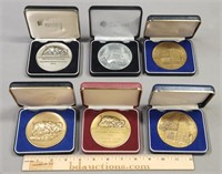 New York Stock Exchange Medals Cased