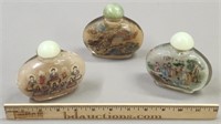 Chinese Scenic Snuff Bottles Lot Collection