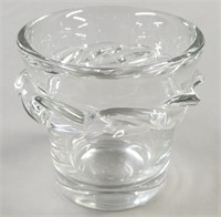 Daum French Art Crystal Glass Vase