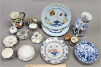Pottery & Porcelain Lot Collection incl Faience