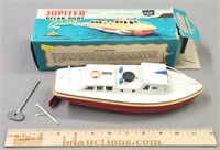 Jupiter Ocean Pilot Cruiser Toy Boat Boxed