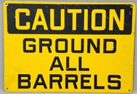 Caution Ground All Barrels