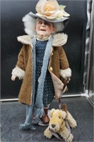 "Grandma" Porcelain Doll